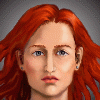 Head shot of Cordelia