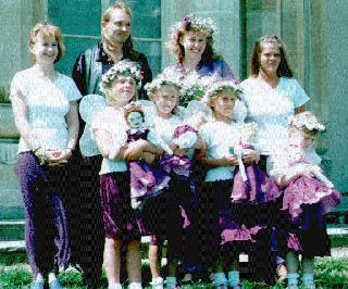 with Bridesmaids - group