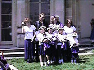 Helen Frank and bridsmaids